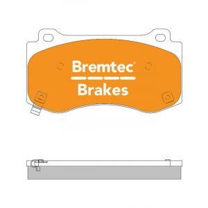 Bremtec Pro-Series Brake Pad