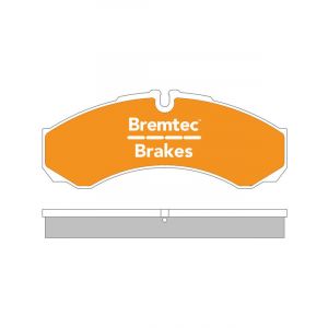 Bremtec Pro-Series Brake Pad