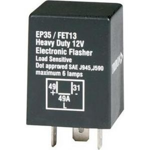 Tridon Flasher Unit 12V 3Pin Outage Boxed [ref Narva 68236BL]