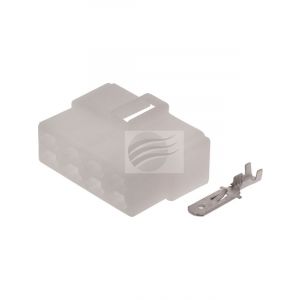 Jaylec QC Connector Housing Male 8 Way [ref Narva 56258] Pack 10