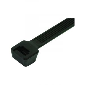 Jaylec Cable Tie 380mm X 7.6mm Black Nylon [ref Narva 56410] Pack 100