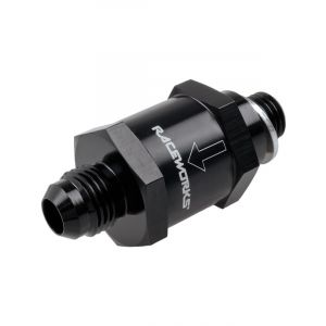 Raceworks One Way Valve M12X1.5 To An-6