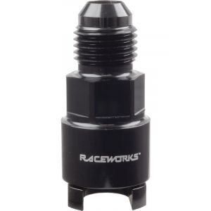 Raceworks An-8 To 3/8'' All Billet Female Efi Quick Connect