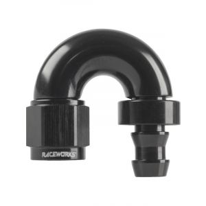 Raceworks Push Lok Hose Fitting An-8 180