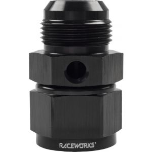 Raceworks Female Swivel To Male An-16 With 1/8''Npt Port