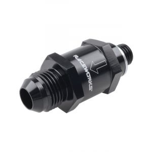 Raceworks One Way Valve M12X1.5 To An-8