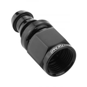 Proflow Straight Push On Hose End Hose End Barb to Female-06AN, B