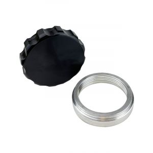 Proflow Hose End, Weld On Female Bung & Male Cap Assembly Alumini