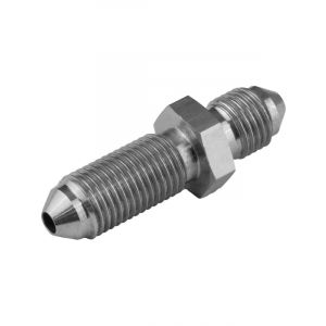 Proflow Stainless Steel Hose End Straight -03AN Bulkhead