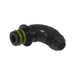 Proflow Fitting Transmission Adaptor Ford ZF to AN Hose End, 90