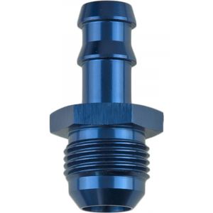 Proflow 1/2in. Fitting Male Barb To -08AN Adaptor, Blue