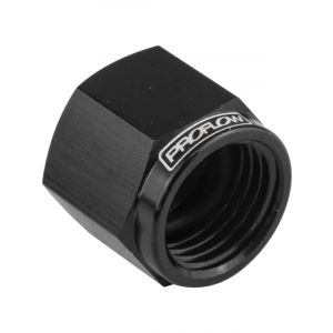 Proflow Fitting Aluminium AN Flare Cap -10AN, Black
