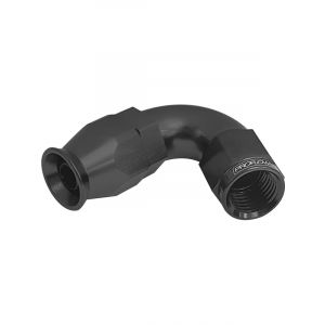 Proflow 120 Degree Fitting Hose End AN6 Suit PTFE Hose, Black