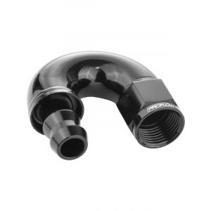 Proflow 180 Degree Fitting Hose End Full Flow Barb to Female -08A