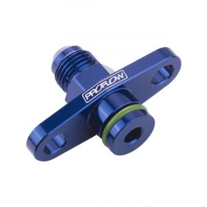 Proflow Fuel Rail Adaptor Fitting Aluminium 16mm To -06AN Mitsubishi