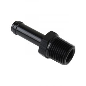 Proflow 1/2in. Barb Male Fitting To 1/2in. NPT, Black