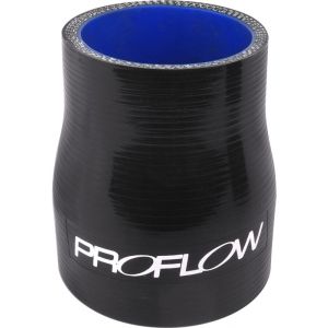 Proflow Hose Tubing Air intake, Silicone, Reducer, 2.50in. -