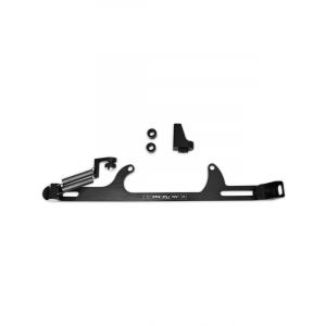 Proflow Throttle Cable Bracket, Billet Aluminium, Black Anodised,
