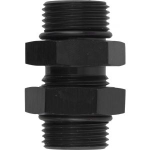 Proflow O-Ring Union Male -06AN To Male -08AN, Black