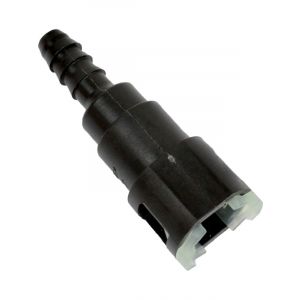 Proflow Fuel Line Connectors, Nylon 3/8in. Female QR Straight To 5
