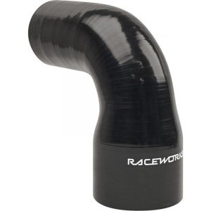 Raceworks 90 Reducer Elbow 3.5-4'' (89-102mm) Black