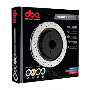 DBA Rotor Cross-Drilled & Dimpled 4000 Series