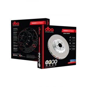 DBA Rotor T3 Slotted 5000 Series Silver