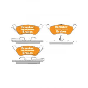 Bremtec Pro-Line Brake Pads Set Chrysler Voyager Rg 2001- Db1853