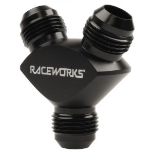 Raceworks Y Block Male Flare An -10 X 3