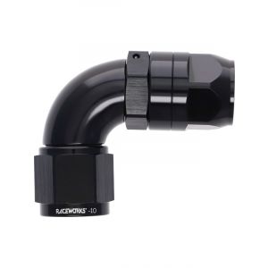 Raceworks Cutter Hose Fitting An-10 90 Deg