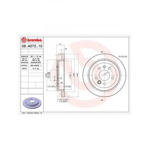 Brembo Disc Brake Rotor (Single) 287mm