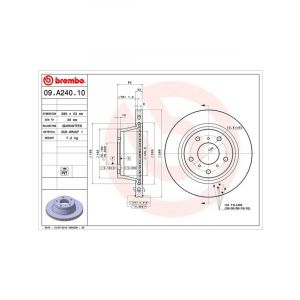 Brembo Disc Brake Rotor (Single) 289mm