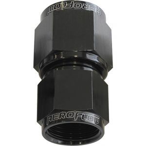 Aeroflow Female Swivel Coupler Reducer -8AN to -10AN Black