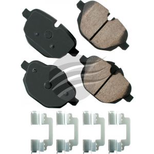 Akebono Euro Ultra-Premium Ceramic Rear Disc Brake Pad Set