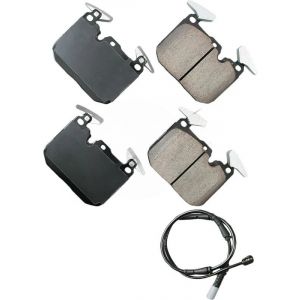 Akebono Euro Ultra-Premium Ceramic Front Disc Brake Pad Set