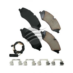 Akebono Euro Ultra-Premium Ceramic Front Disc Brake Pad Set