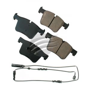 Akebono Euro Ultra-Premium Ceramic Front Disc Brake Pad Set