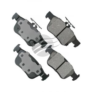 Akebono ProAct Ultra-Premium Ceramic Front Disc Brake Pad Set