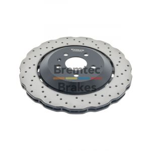 Bremtec Evolve F2S Disc Brake Rotor Rear Right For Audi RS6 4G 4.0L