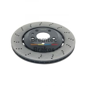 Bremtec Evolve F2S Disc Brake Rotor Rear Left For Audi RS4 B7