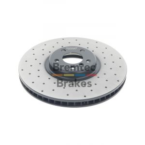 Bremtec Evolve F2S Disc Brake Rotor Front Right For BMW X5 M E70 4.4(BDR7010REV)