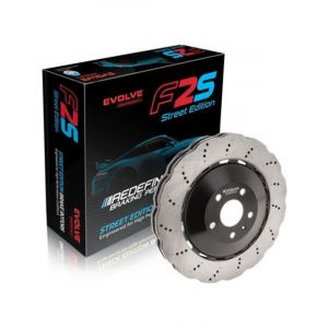 Bremtec Evolve F2S Disc Brake Rotor Front R For Audi RS Q3 TFSI