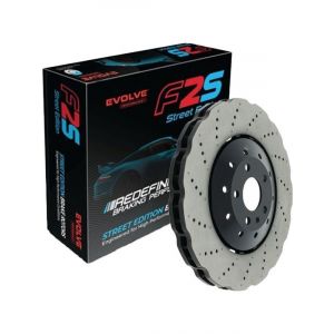 Bremtec Evolve F2S Disc Brake Rotor Front Left For Audi RS6 4G 4.0L
