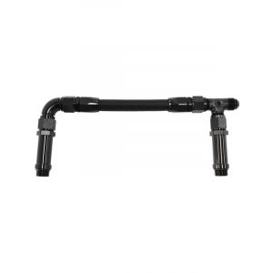 Aeroflow Carburettor Inlet Rail Kit -8 Black For Holley Fuel Line
