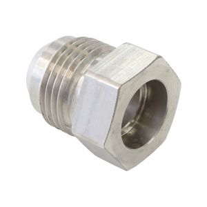 Aeroflow Weld-On Stainless Male Hex -8AN Fitting For 1/2