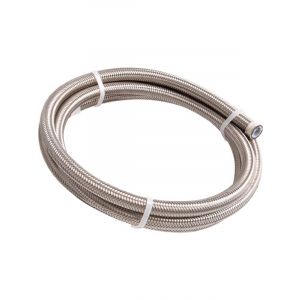 Aeroflow 200 Series Stainless Steel Braided Hose -6AN 30M