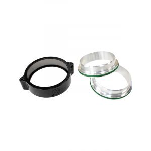 Aeroflow Aluminium Intercooler Pipe Clamp 3 Inch Black
