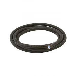 Aeroflow 250 Series PTFE Black Braided Hose -4AN 1M Length