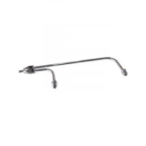 Aeroflow Chrome Steel Holley Fuel Line 9-5/16