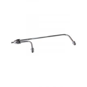 Aeroflow Chrome Steel Holley Fuel Line 8-21/32